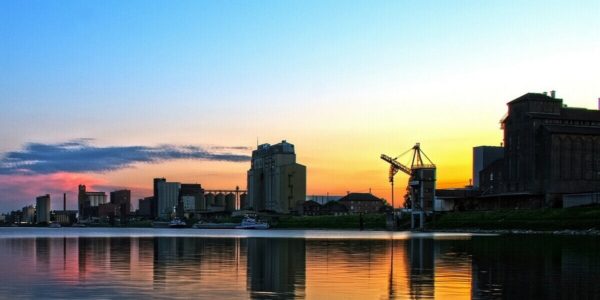 Mannheim Hafen - Tablet mieten